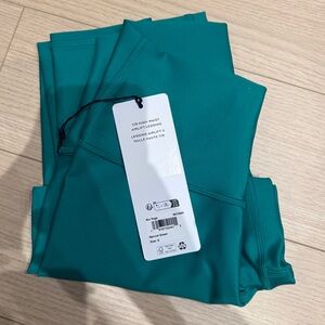 NWT ALO Yoga Spruce Green High-Rise Leggings